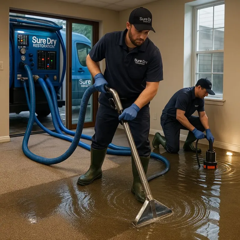 Water Extraction and Removal process in Lanier County, GA